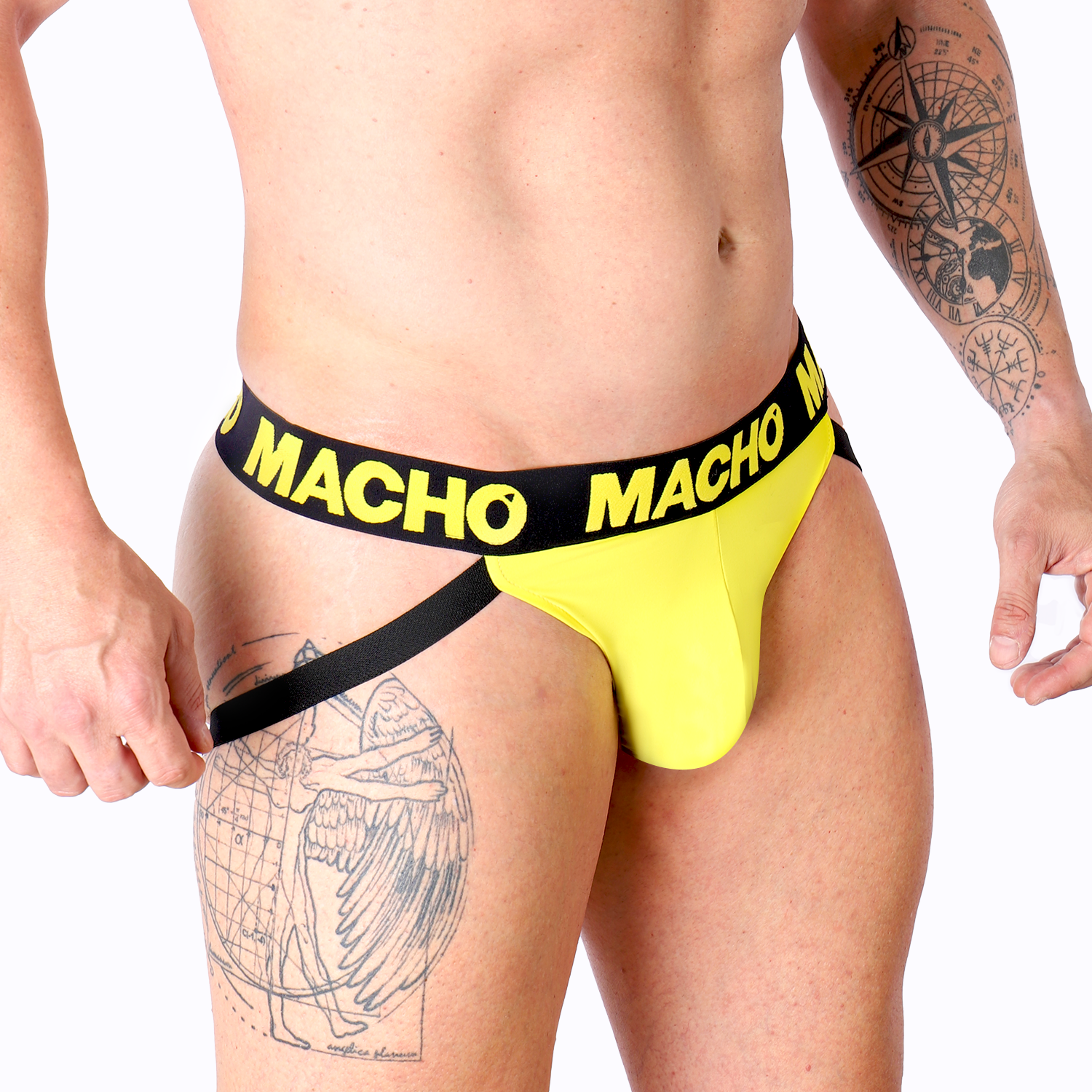 Jockstrap Sport Lycra Amarillo – La comodidad que no sabías que necesitabas
