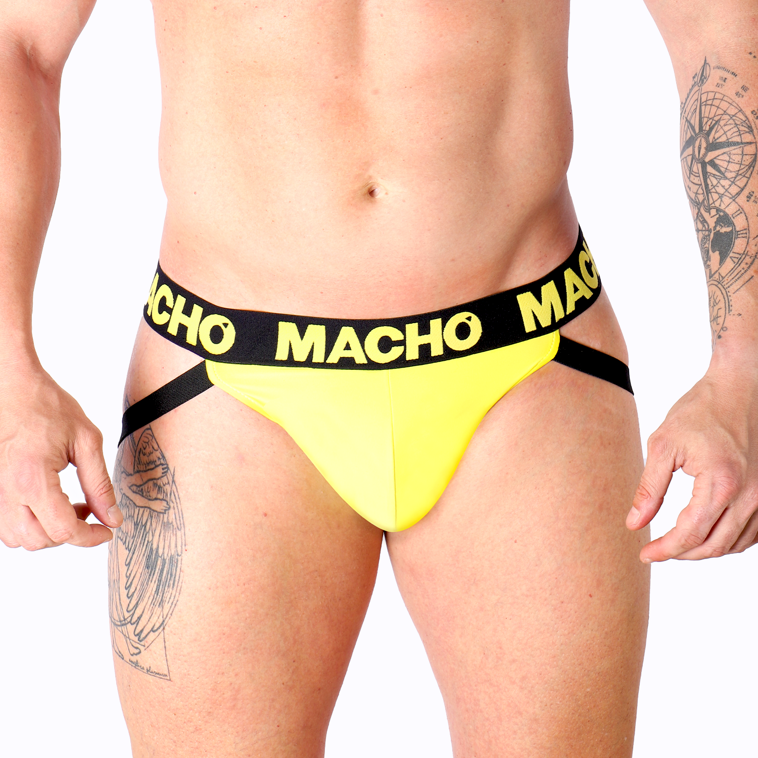 Jockstrap Sport Lycra Amarillo – La comodidad que no sabías que necesitabas