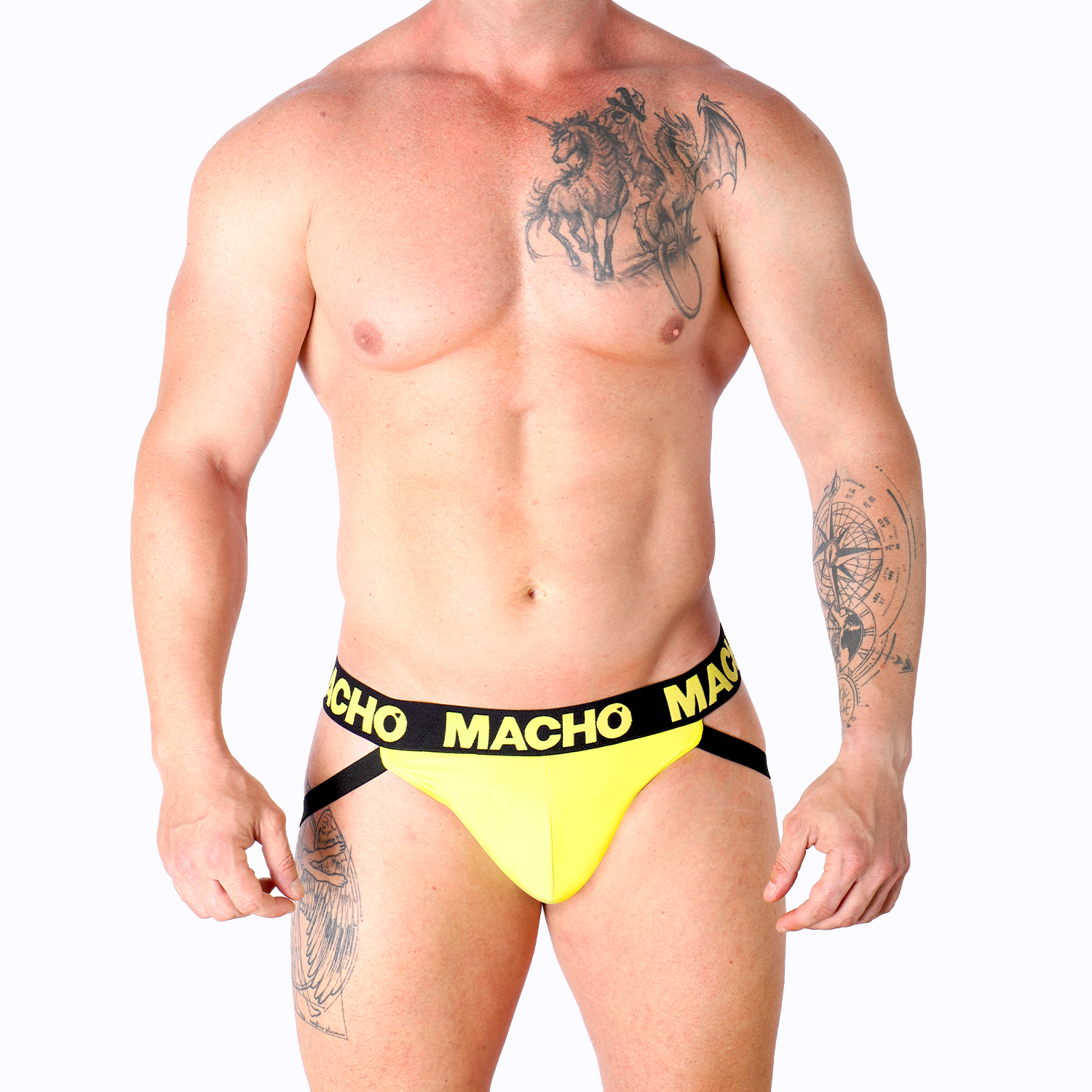 Jockstrap Sport Lycra Amarillo – La comodidad que no sabías que necesitabas