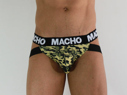 Jockstrap Militar Verde - Un jockstrap para hombres con actitud y estilo