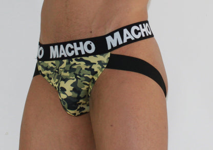 Jockstrap Militar Verde - Un jockstrap para hombres con actitud y estilo