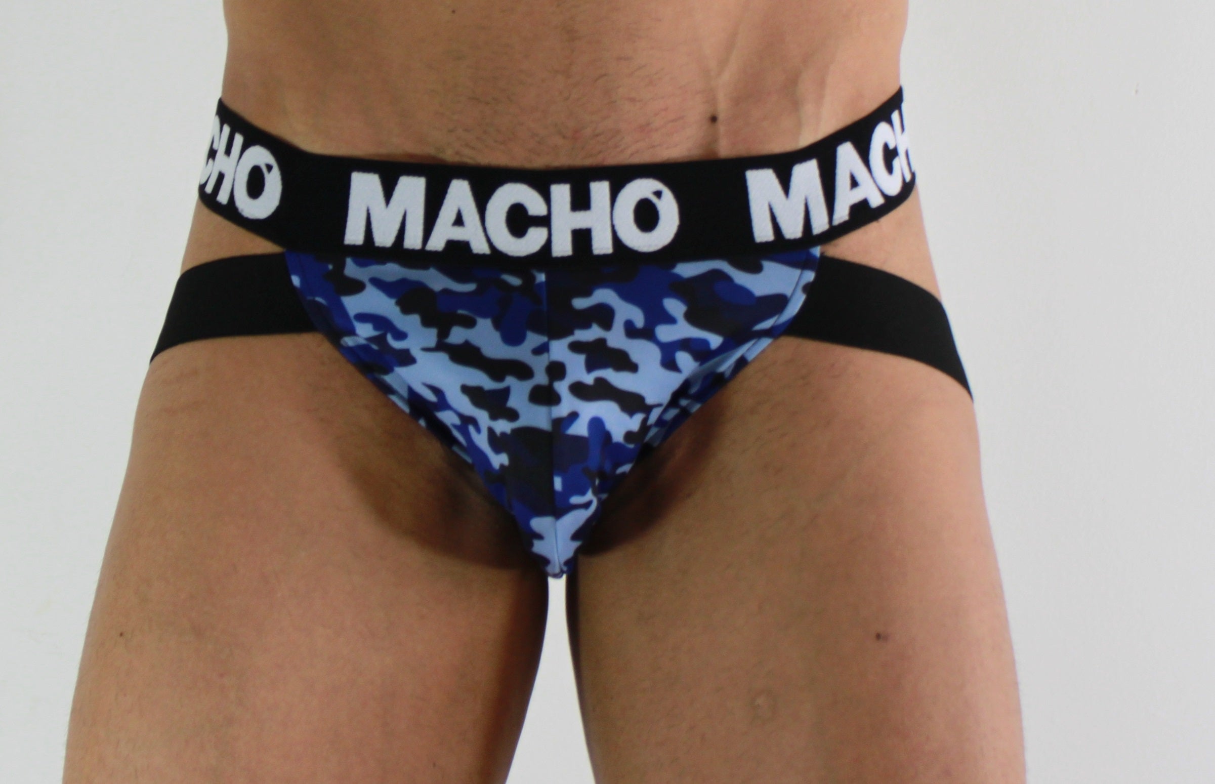 Jockstrap Militar Azul - Potencia tu estilo