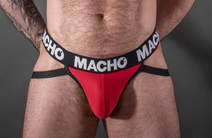 Jockstrap Rojo Lycra - Comodidad excepcional