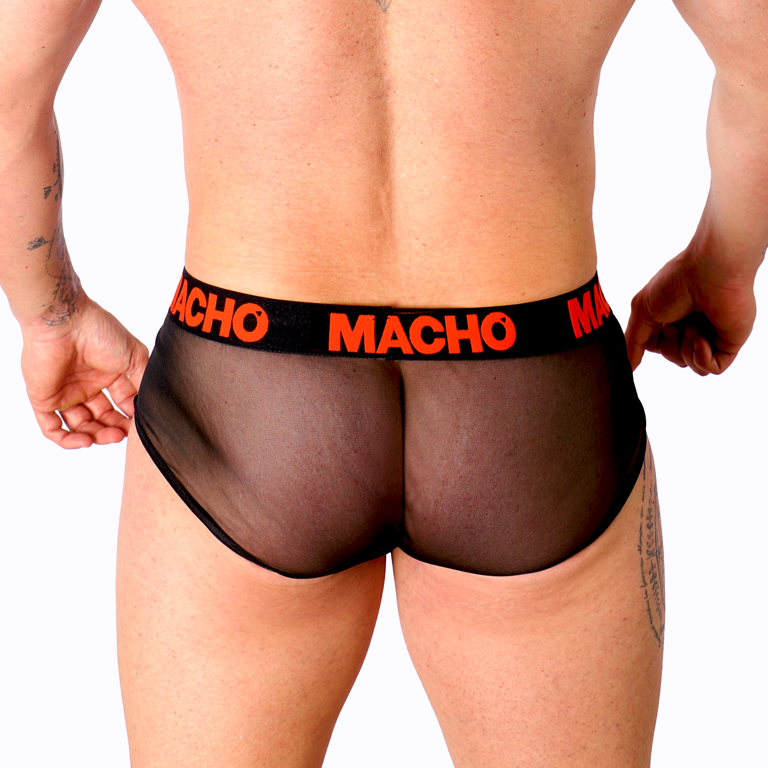 Slip Transparente Rojo MACHO – Atrevimiento, Estilo y Libertad Absoluta