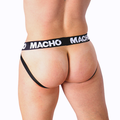 Jockstrap Sport Lycra de Rejilla Negra – Un toque de atrevimiento