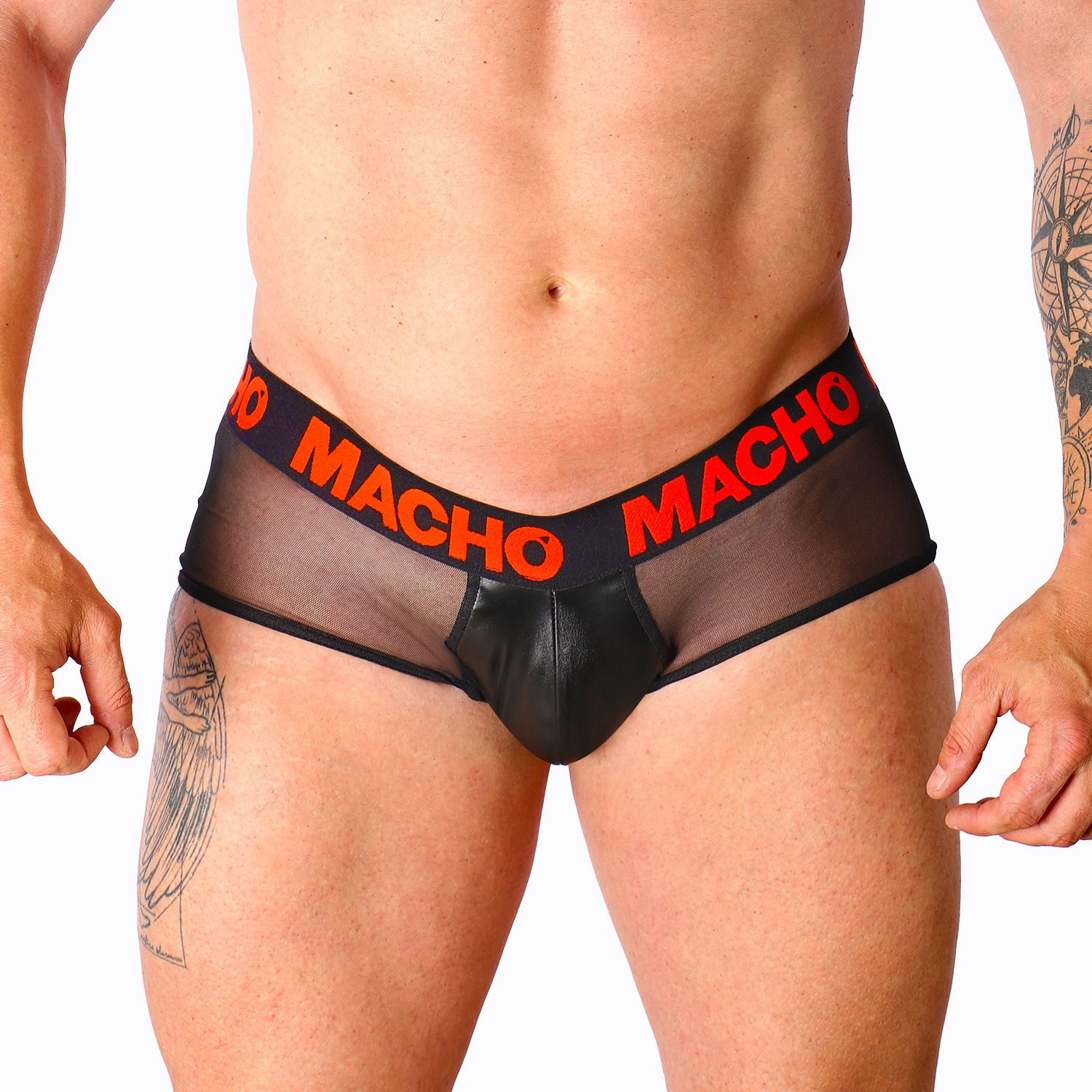 Slip Transparente Rojo MACHO – Atrevimiento, Estilo y Libertad Absoluta