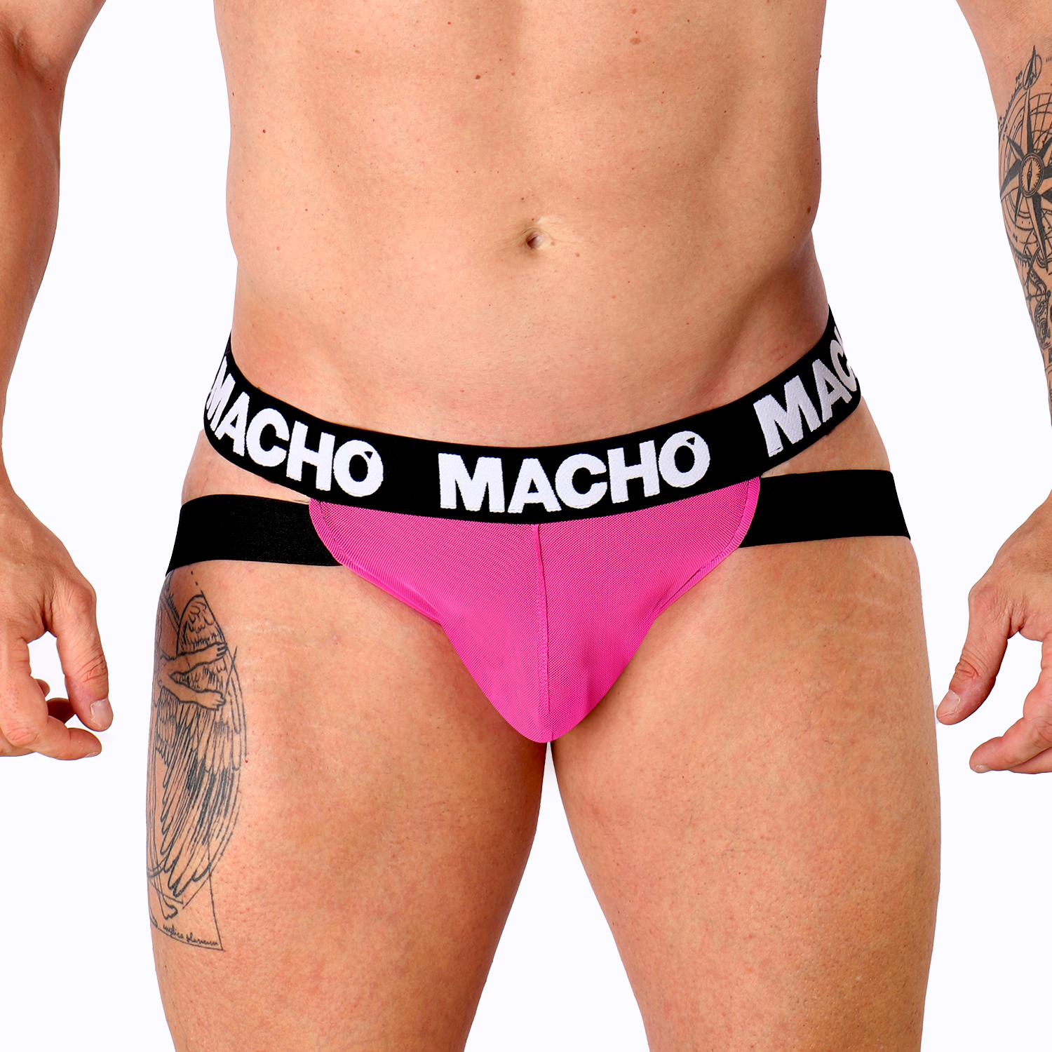 Jockstrap Lycra Rosa Flúor - Estilo y actitud sin filtros