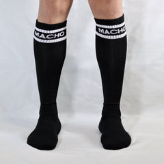 CALCETIN LARGO MACHO NEGRO ( C001N)